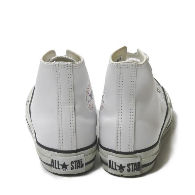 コンバース CONVERSE LEA ALL STAR HI レザーオールスター ハイカット 1B907 US4(23cm) ホワイト スニーカー シューズ |  | 02