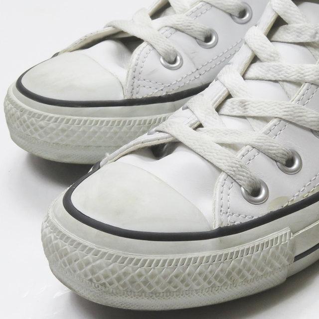 コンバース CONVERSE LEA ALL STAR HI レザーオールスター ハイカット 1B907 US4(23cm) ホワイト スニーカー シューズ |  | 05