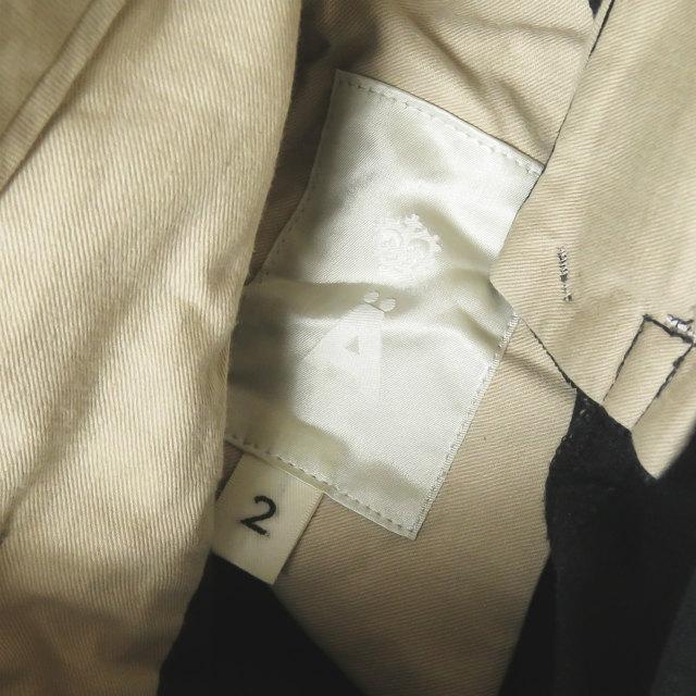 エィス A 日本製 コーデュロイクロップドパンツ 2 ブラック サルエル テーパード ボトムス |  | 02