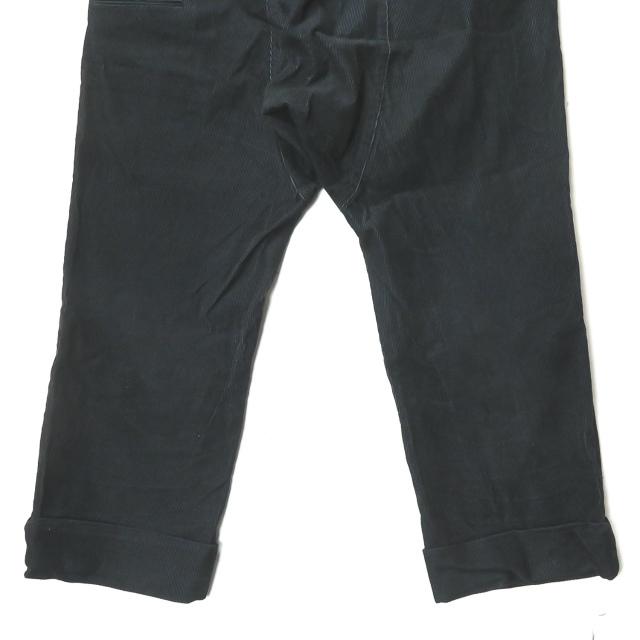 エィス A 日本製 コーデュロイクロップドパンツ 2 ブラック サルエル テーパード ボトムス |  | 06