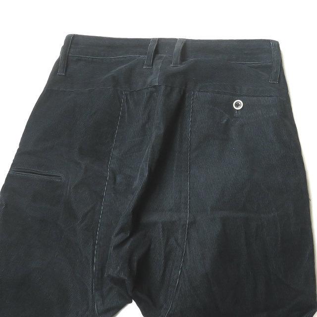 エィス A 日本製 コーデュロイクロップドパンツ 2 ブラック サルエル テーパード ボトムス |  | 07