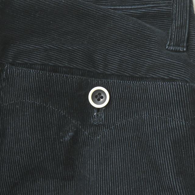 エィス A 日本製 コーデュロイクロップドパンツ 2 ブラック サルエル テーパード ボトムス |  | 08