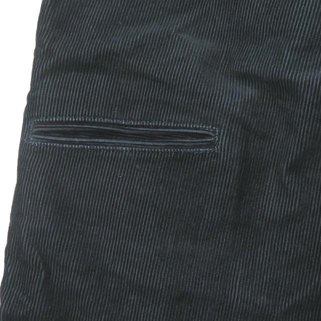 エィス A 日本製 コーデュロイクロップドパンツ 2 ブラック サルエル テーパード ボトムス |  | 09