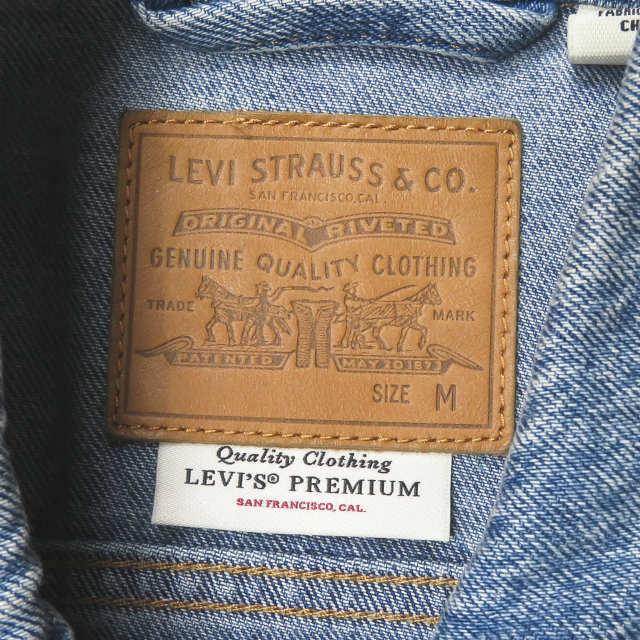 リーバイス Levi's EX ボーイフレンド トラッカージャケット 29944-0055 M SOFT AS BUTTER MID(ライトインディゴ) Gジャン 3rd デニムジャケット BIG E |  | 02