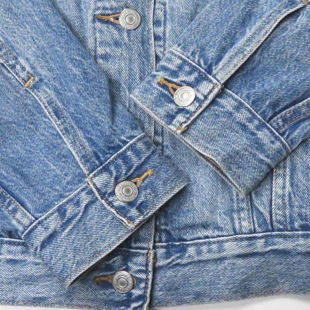 リーバイス Levi's EX ボーイフレンド トラッカージャケット 29944-0055 M SOFT AS BUTTER MID(ライトインディゴ) Gジャン 3rd デニムジャケット BIG E |  | 08