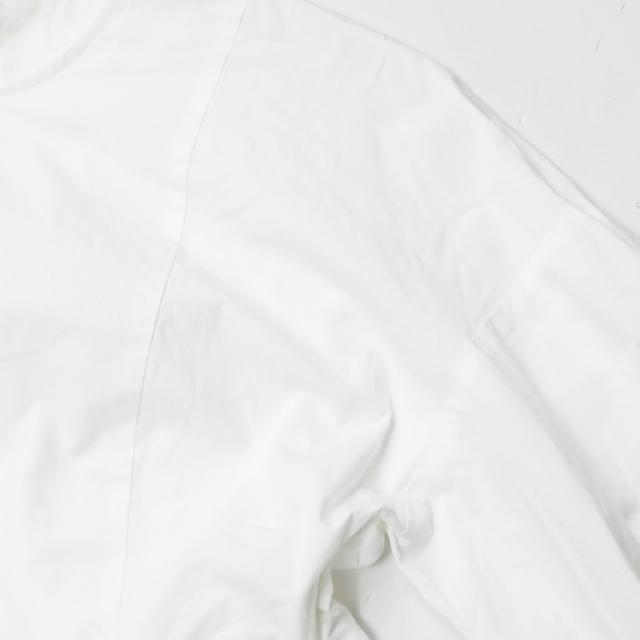 ナゴンスタンス nagonstans 19AW 日本製 コットンリネン バルーンスリーブチュニック 470CA330-5890 38 ホワイト ギャザー ブラウス ENFOLD トップス |  | 04