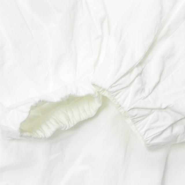 ナゴンスタンス nagonstans 19AW 日本製 コットンリネン バルーンスリーブチュニック 470CA330-5890 38 ホワイト ギャザー ブラウス ENFOLD トップス |  | 05