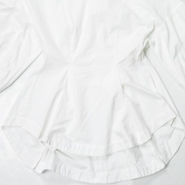 ナゴンスタンス nagonstans 19AW 日本製 コットンリネン バルーンスリーブチュニック 470CA330-5890 38 ホワイト ギャザー ブラウス ENFOLD トップス |  | 08