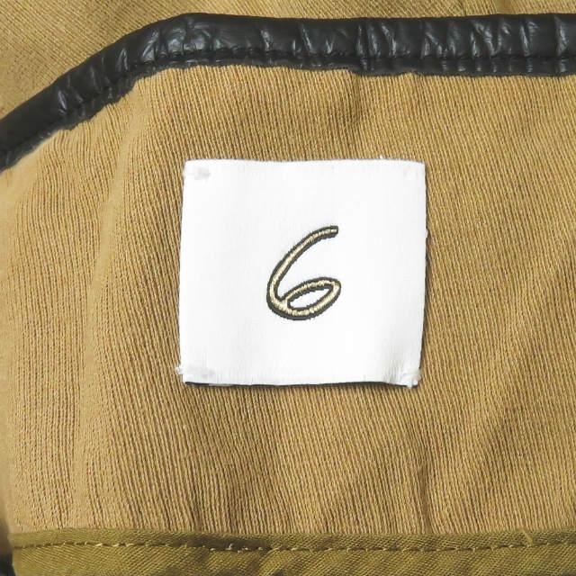 6 ROKU BEAUTY＆YOUTH UNITED ARROWS ロク 19SS 日本製 PIPING LEATHER PANTS パイピングレザーパンツ 8614-202-0180 38 ワイド lc30318 |  | 02