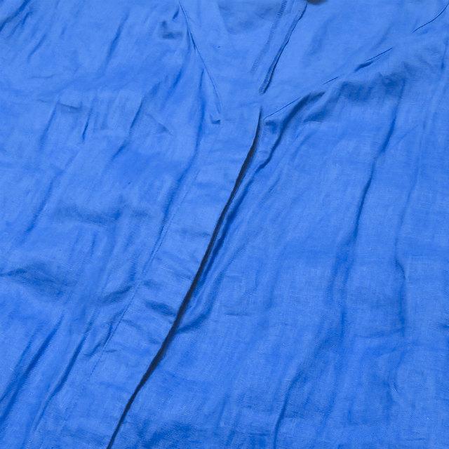ナゴンスタンス nagonstans 19SS フレンチリネン 2Way Vネックカーディガン 470CS230-5830 38 Cobalt ブルー ワンピース ENFOLD トップス |  | 04