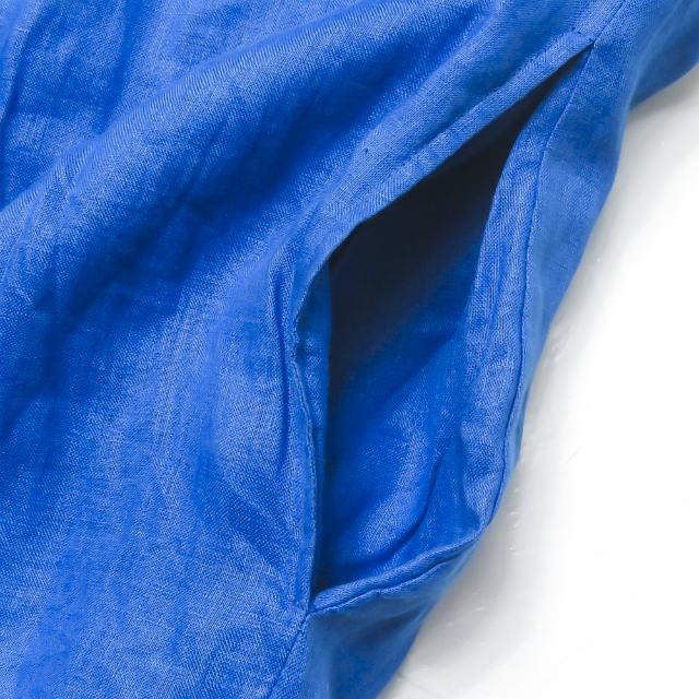ナゴンスタンス nagonstans 19SS フレンチリネン 2Way Vネックカーディガン 470CS230-5830 38 Cobalt ブルー ワンピース ENFOLD トップス |  | 06