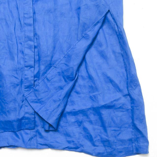 ナゴンスタンス nagonstans 19SS フレンチリネン 2Way Vネックカーディガン 470CS230-5830 38 Cobalt ブルー ワンピース ENFOLD トップス |  | 07