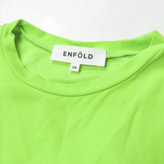 エンフォルド ENFOLD 20SS 日本製 CN リバーコンパクトTシャツ 300DS280-1200 38 ライトグリーン 半袖 トップス |  | 03