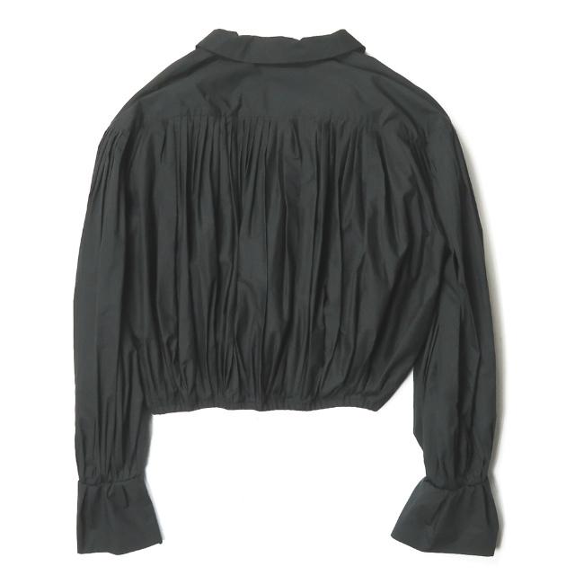 ENFOLD エンフォルド 19SS 日本製 ギャザープリーツブラウス 300CS130-2580 38 ブラック バルーンスリーブ ブルゾン トップス lc30328 |  | 01