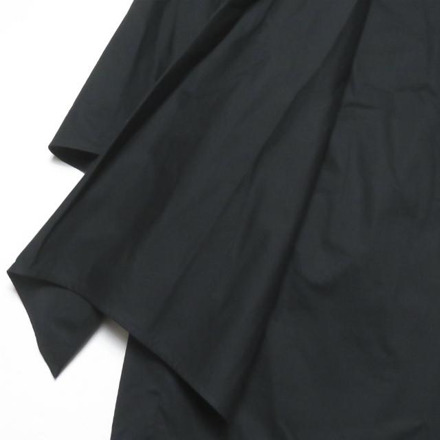 エンフォルド ENFOLD 19SS 日本製 ストレッチコットン レイヤードワイドパンツ 300CS331-2130 38 ブラック ボトムス |  | 07