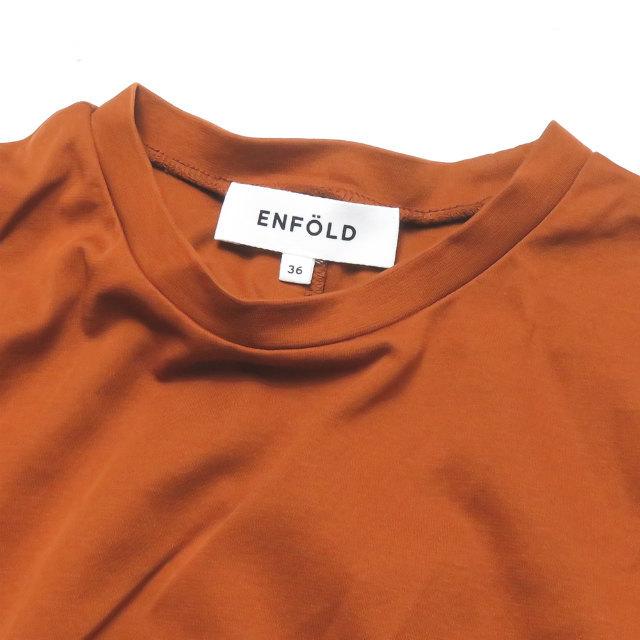 エンフォルド ENFOLD 19AW 日本製 ファインポンチョドレス 300CA283  