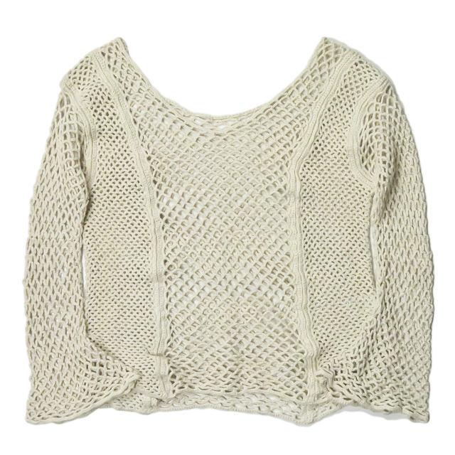 リトルスージー little Suzie 19SS Handmade Macrame Vneck Pullover