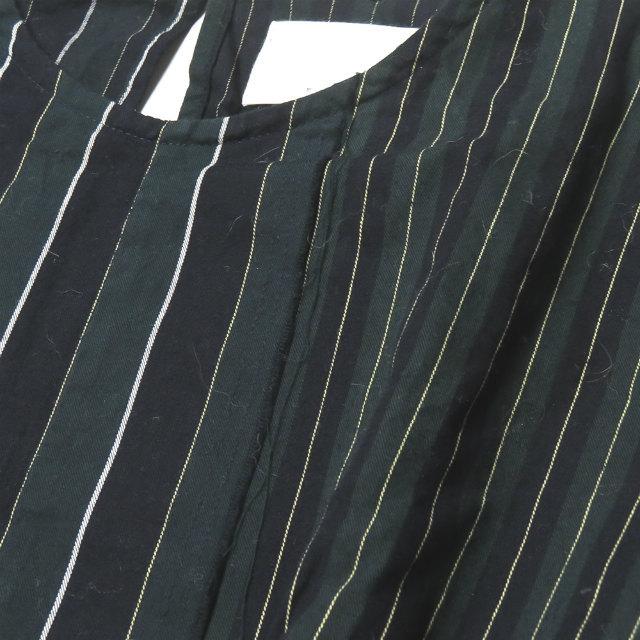 サワタカイ sawa takai 16AW 日本製 サイドリボンコットンブラウス FW16-3023 XS グリーン プルオーバー シャツ トップス |  | 04