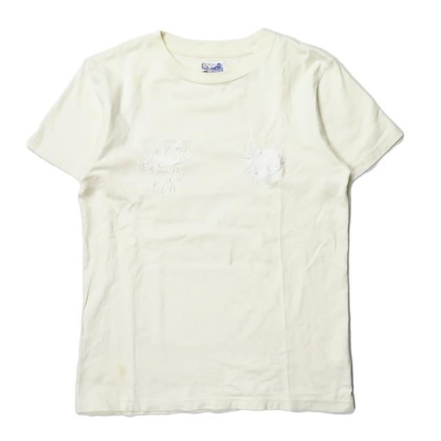 テーラー東洋 ビームスボーイ TAILOR TOYO x BEAMS BOY 別注 スカ刺繍Tシャツ 13-04-0470-086 フリー