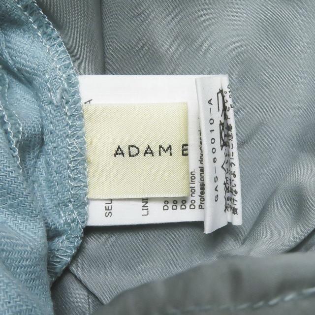 ADAM ET ROPE アダムエロペ 20SS コットンシルクヘリンボーンパンツ GAS60010 36 サックス ベルテッド タック ボトムス lc30398 |  | 02