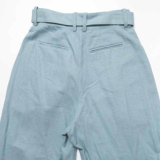 ADAM ET ROPE アダムエロペ 20SS コットンシルクヘリンボーンパンツ GAS60010 36 サックス ベルテッド タック ボトムス lc30398 |  | 07