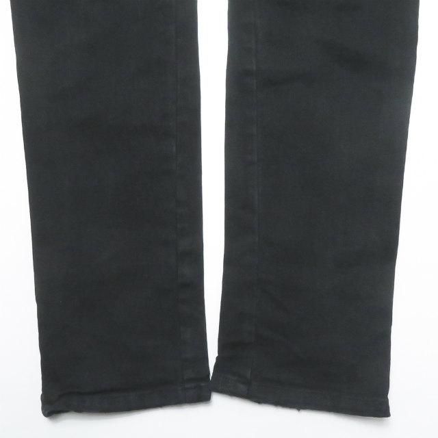 スビ TSUBI Super Skinny ダメージ加工 ストレッチスキニーデニムパンツ WJ2072-DS aus/14 ブラック KSUBI 裾ジップ ボトムス |  | 10
