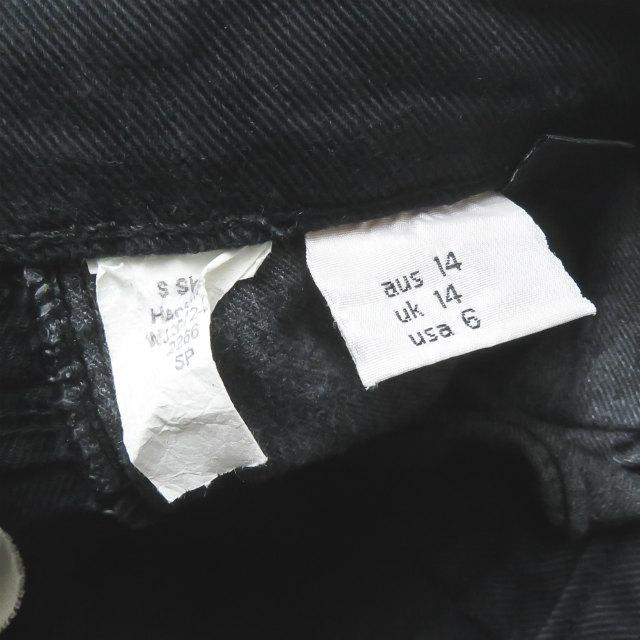 スビ TSUBI Super Skinny ダメージ加工 ストレッチスキニーデニムパンツ WJ2072-DS aus/14 ブラック KSUBI 裾ジップ ボトムス |  | 11