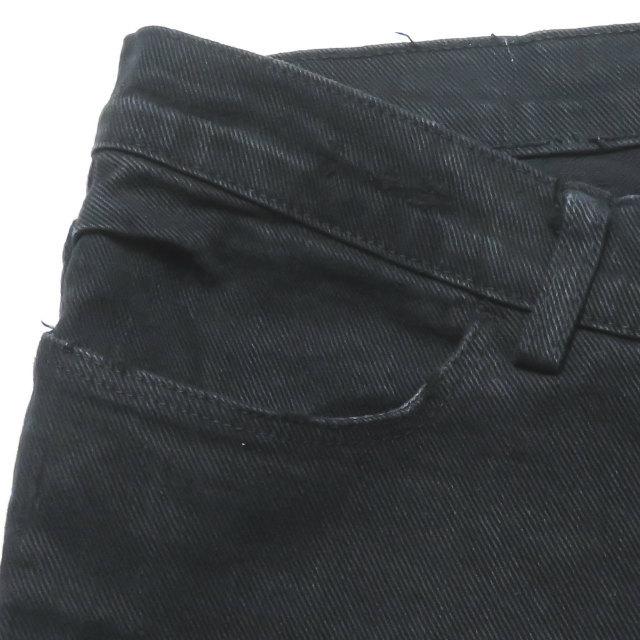 スビ TSUBI Super Skinny ダメージ加工 ストレッチスキニーデニムパンツ WJ2072-DS aus/14 ブラック KSUBI 裾ジップ ボトムス |  | 03