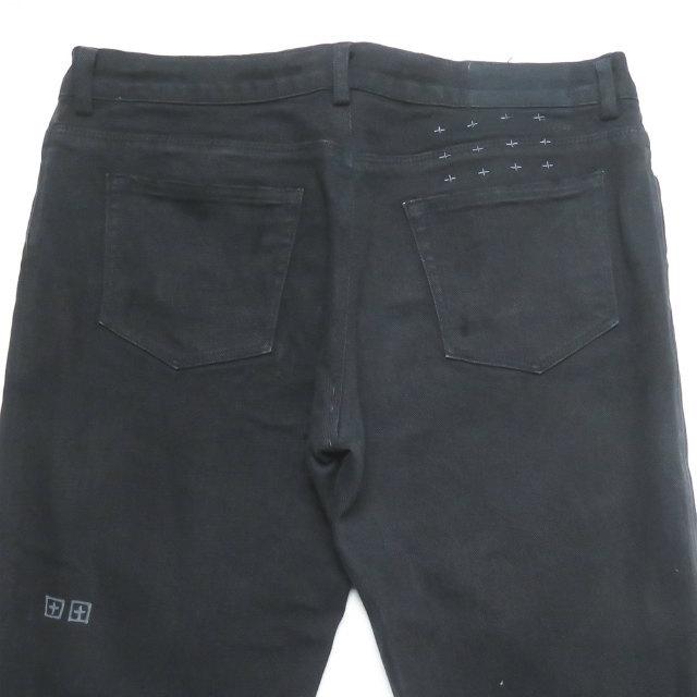 スビ TSUBI Super Skinny ダメージ加工 ストレッチスキニーデニムパンツ WJ2072-DS aus/14 ブラック KSUBI 裾ジップ ボトムス |  | 05