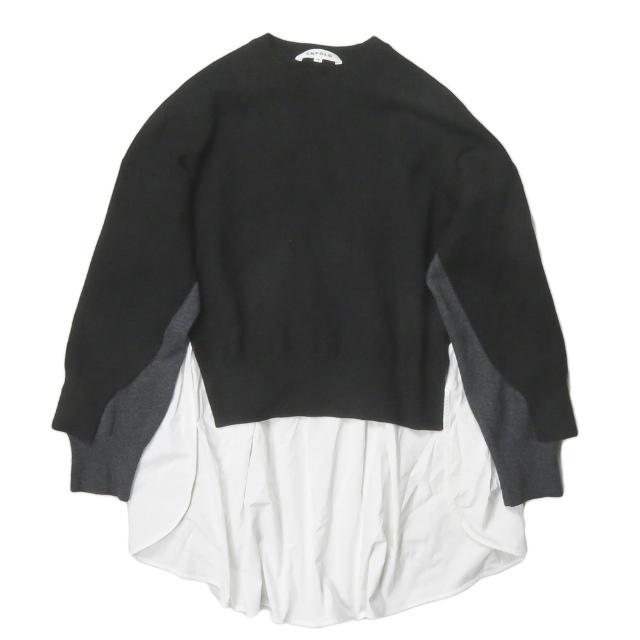 ENFOLD トップス ニット ブラック 38-