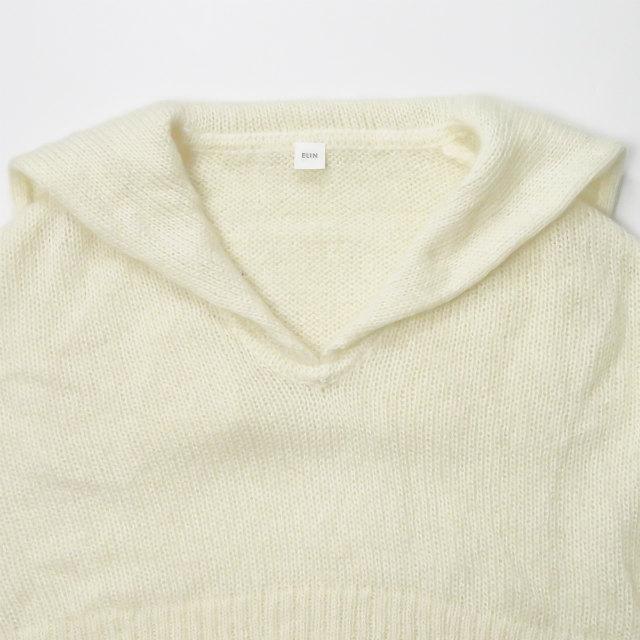 エリン ELIN Mohair sailor po モヘアセーラープルオーバー 11805-15-0769 00 オフホワイト セーター ニット トップス |  | 03