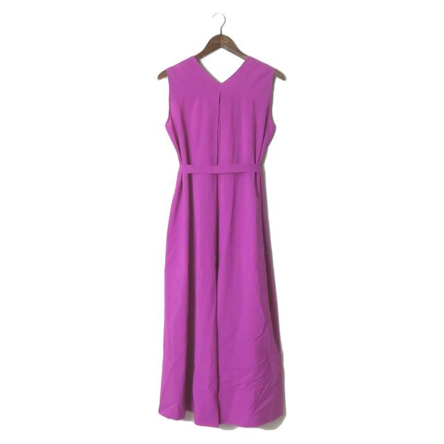 アダムエロペ Adam Et Rope 18ss 日本製 ロングvネックワンピース Gae 0803 フリー ピンク キュプラ トップス Lc Loopヤフーショッピング店 通販 Yahoo ショッピング