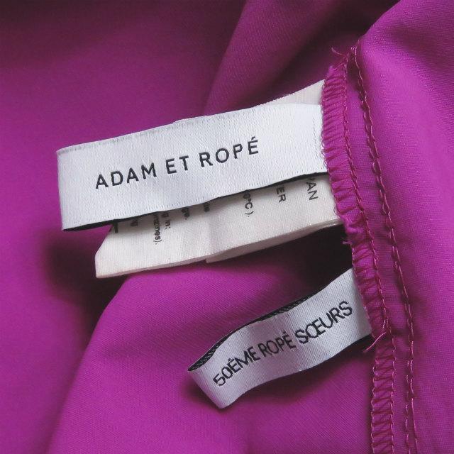 アダムエロペ Adam Et Rope 18ss 日本製 ロングvネックワンピース Gae 0803 フリー ピンク キュプラ トップス Lc Loopヤフーショッピング店 通販 Yahoo ショッピング