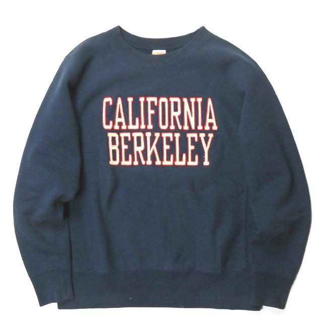 チェスウィック CHESWICK BERKELEY SWEATSHIRT カレッジロゴ クルーネックスウェット S ネイビー トレーナー プルオーバー トップス | 