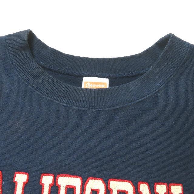 チェスウィック CHESWICK BERKELEY SWEATSHIRT カレッジロゴ クルーネックスウェット S ネイビー トレーナー プルオーバー トップス |  | 03