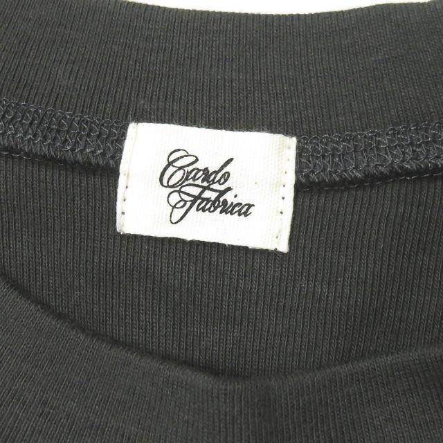 カルドファブリカ Cardo Fabrica 20フライス起毛 肩ボタンロングプルオーバー 3401CT002201 フリー チャコール 長袖 Tシャツ トップス |  | 02