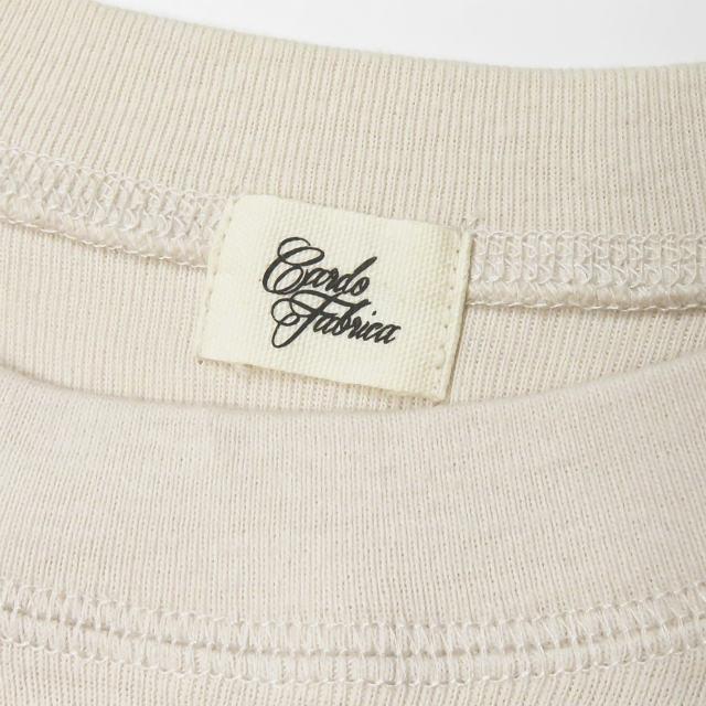 カルドファブリカ Cardo Fabrica 20フライス起毛 肩ボタンロングプルオーバー 3401CT002201 フリー アイボリー 長袖 Tシャツ トップス |  | 02