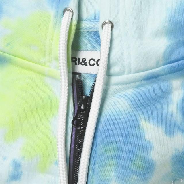 CHARI＆CO x Ray BEAMS チャリアンドコー レイビームス 20SS TIE DYE ZIP UP HOODIE タイダイジップアップフーディー パーカー lc30597 |  | 03