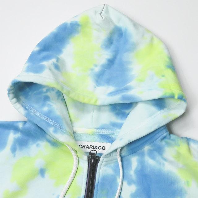 CHARI＆CO x Ray BEAMS チャリアンドコー レイビームス 20SS TIE DYE ZIP UP HOODIE タイダイジップアップフーディー パーカー lc30597 |  | 04