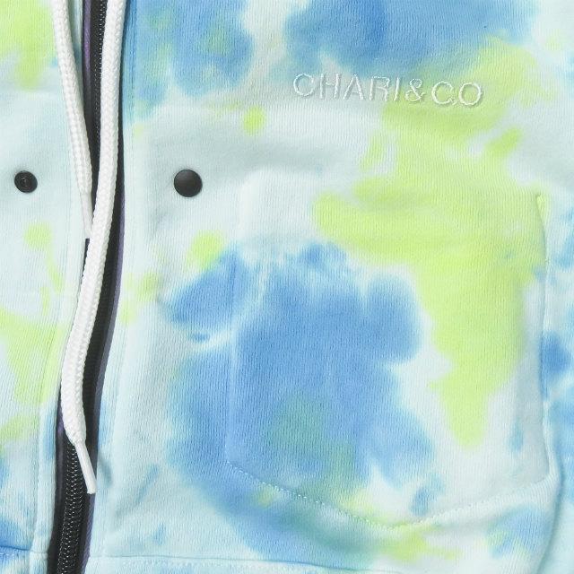 CHARI＆CO x Ray BEAMS チャリアンドコー レイビームス 20SS TIE DYE ZIP UP HOODIE タイダイジップアップフーディー パーカー lc30597 |  | 05