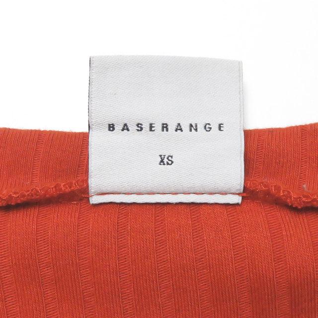 ベースレンジ Baserange 19aw Shaw Long Sleeve Kaftan ショウ ロングスリーブカフタン Xs オレンジ リブ スリット マキシワンピース トップス Lc Loopヤフーショッピング店 通販 Yahoo ショッピング