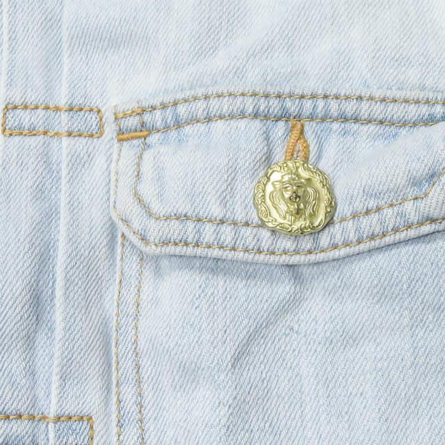ビューティフルピープル Beautiful People 日本製 Selvedge Denim Jacket セルビッチデニムジャケット 130 ブルー Gジャン ブリーチ Lc Loopヤフーショッピング店 通販 Yahoo ショッピング