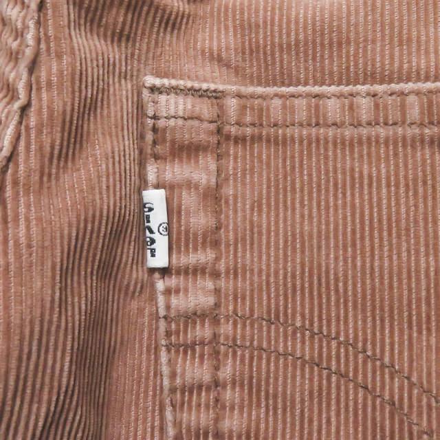 リーバイス Levi's 505 コーデュロイ5ポケットパンツ 505-6928 26 ブラウン ジッパーフライ ボトムス |  | 05