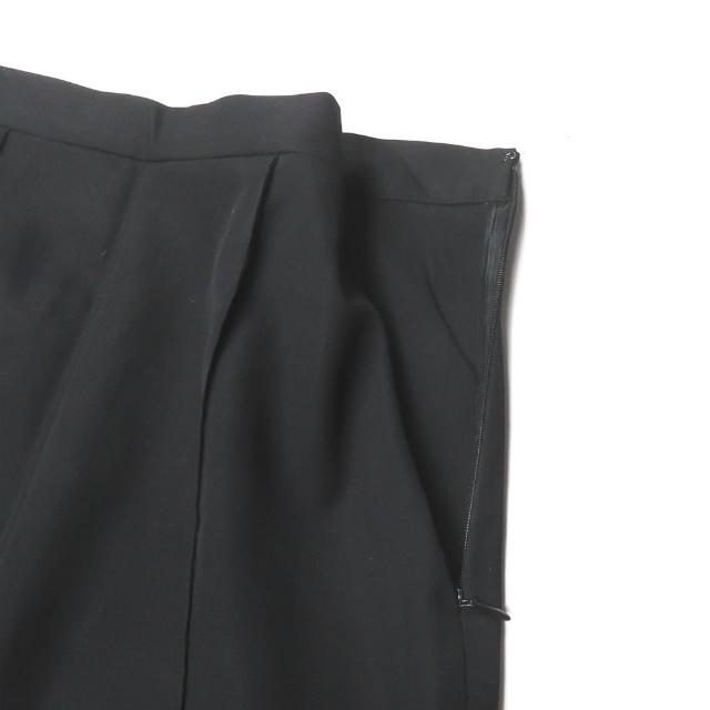 sawa takai サワタカイ 日本製 Slit Skirt スリットスカート SS15-1006 4 ブラック ウール センタークリース ボトムス lc30789 |  | 03