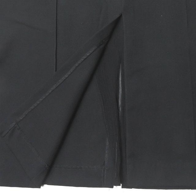 sawa takai サワタカイ 日本製 Slit Skirt スリットスカート SS15-1006 4 ブラック ウール センタークリース ボトムス lc30789 |  | 06