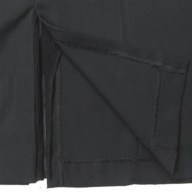 sawa takai サワタカイ 日本製 Slit Skirt スリットスカート SS15-1006 4 ブラック ウール センタークリース ボトムス lc30789 |  | 07