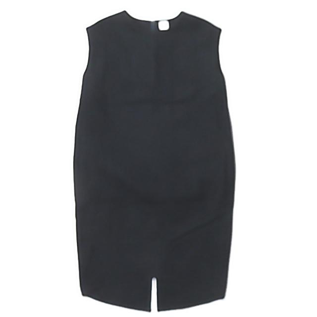 ELIN x Demi-Luxe BEAMS エリン デミルクス ビームス 17AW 別注 メルトンアシンメトリーワンピース 11706-24-1138 38 ウール lc30801 | 