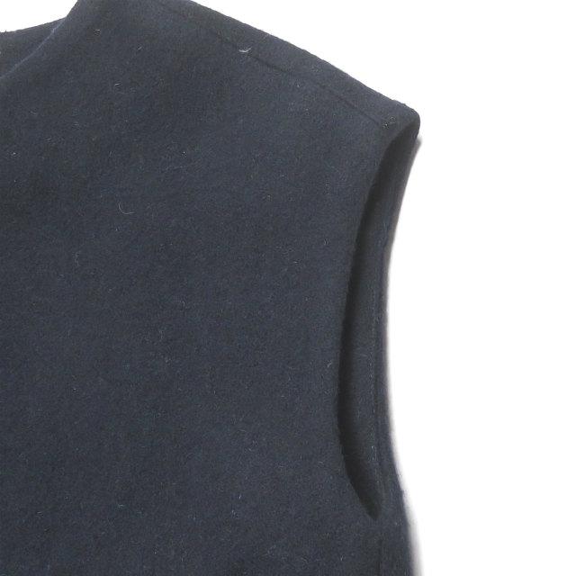 ELIN x Demi-Luxe BEAMS エリン デミルクス ビームス 17AW 別注 メルトンアシンメトリーワンピース 11706-24-1138 38 ウール lc30801 |  | 04