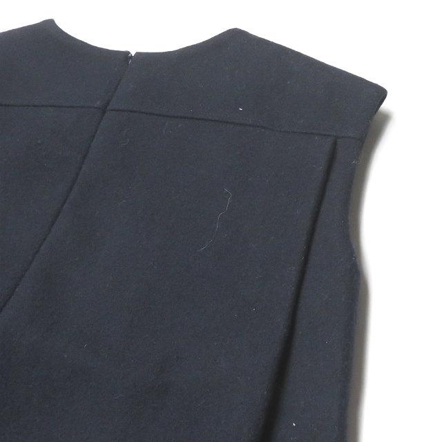 ELIN x Demi-Luxe BEAMS エリン デミルクス ビームス 17AW 別注 メルトンアシンメトリーワンピース 11706-24-1138 38 ウール lc30801 |  | 05