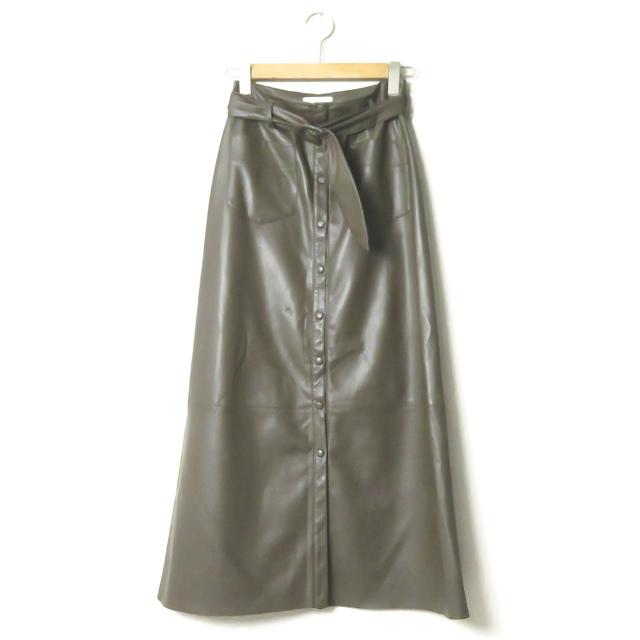 サイズ交換ＯＫ】 ナヌーシュカ レディース スカート ボトムス サテン